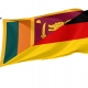 Sri Lanka - Germany Friendship Flag for Indoor & Outdoor Use - Imagine 1
