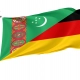 Turkmenistan - Germany Friendship Flag for Indoor & Outdoor Use - Imagine 1