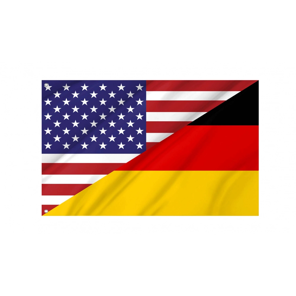 United States - Germany Friendship Flag for Indoor & Outdoor Use