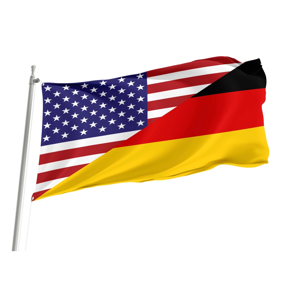 United States - Germany Friendship Flag for Indoor & Outdoor Use