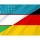 Uzbekistan - Germany Friendship Flag for Indoor & Outdoor Use - Imagine 2