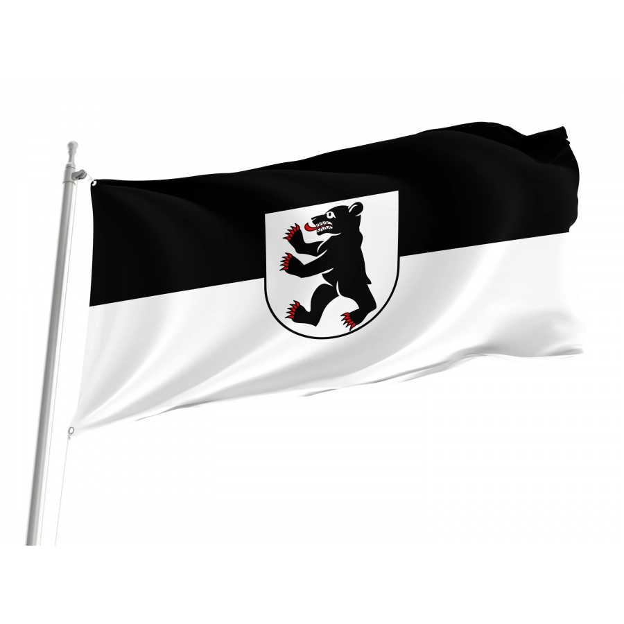 Bermatingen Flag - Official German Municipal Flag from Baden-Württemberg