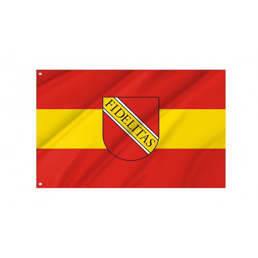 DEU Karlsruhe Flag for Indoor & Outdoor Use