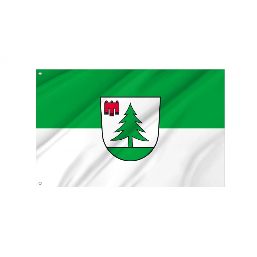 Tannau Flag - Official German Municipal Flag from Baden-Württemberg