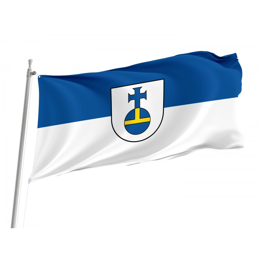 Aidlingen - Official German Municipal Flag from Baden-Württemberg
