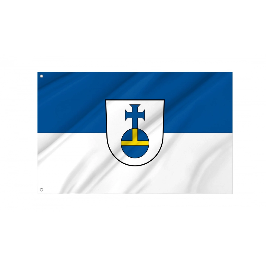 Aidlingen - Official German Municipal Flag from Baden-Württemberg