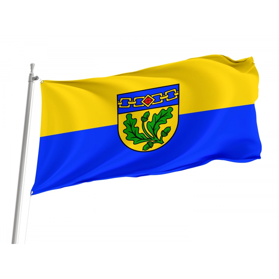 Birkenfeld Flag - Official German Municipal Flag from Baden-Württemberg