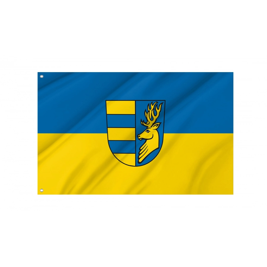 Friolzheim Flag - Official German Municipal Flag from Baden-Württemberg