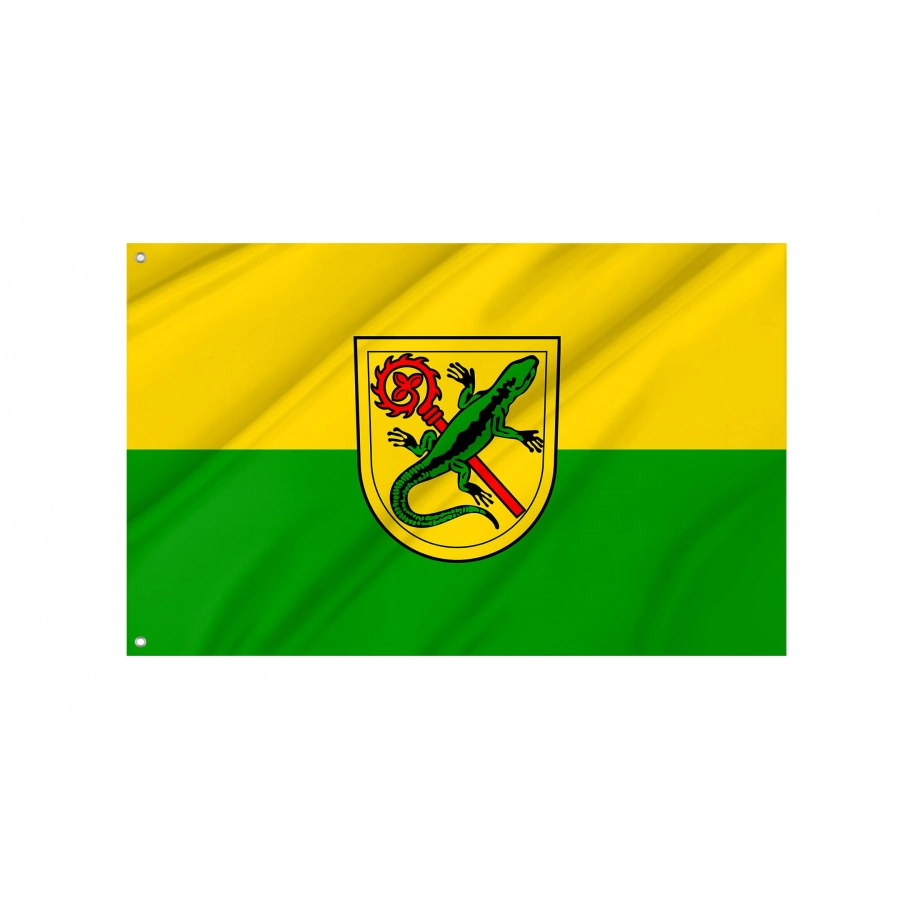 Ötisheim Flag - Official German Municipal Flag from Baden-Württemberg