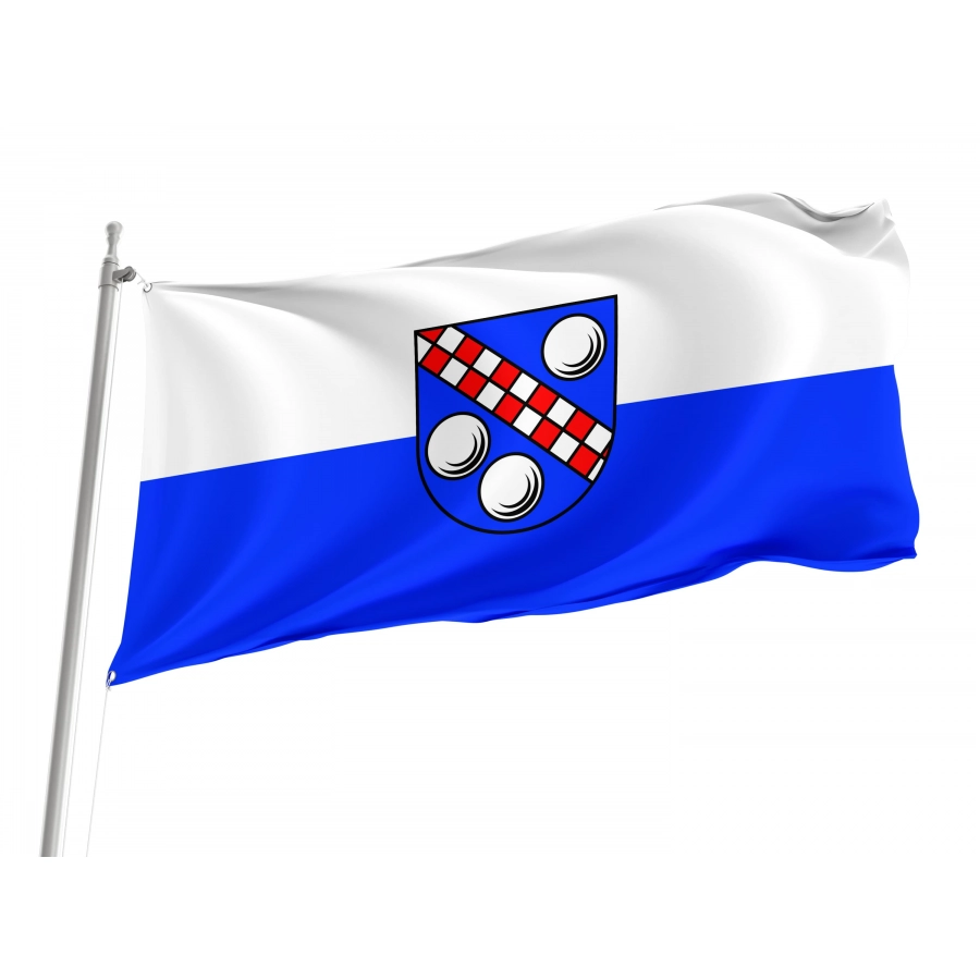 Achstetten Flag - Official German Municipal Flag from Baden-Württemberg