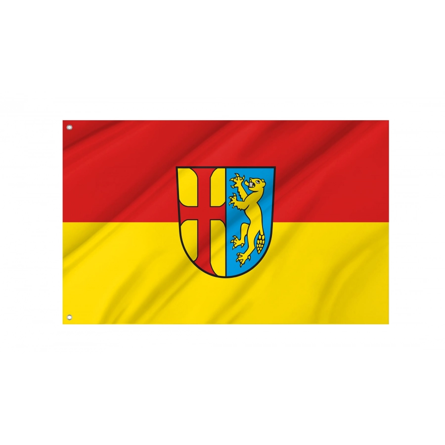 Attenweiler Flag - Official German Municipal Flag from Baden-Württemberg