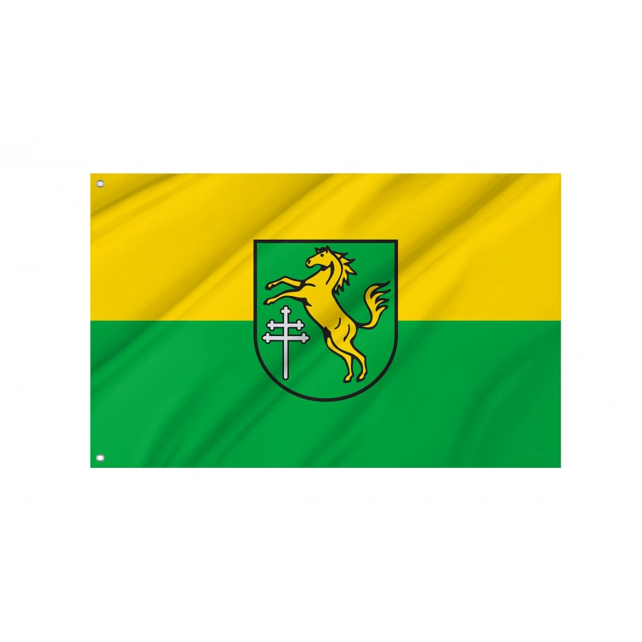 Ingoldingen Flag - Official German Municipal Flag from Baden-Württemberg