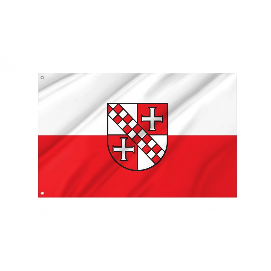 Maselheim Flag - Official German Municipal Flag from Baden-Württemberg