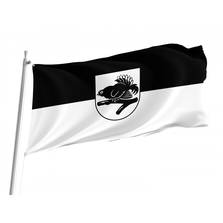 Oggelshausen Flag - Official German Municipal Flag from Baden-Württemberg