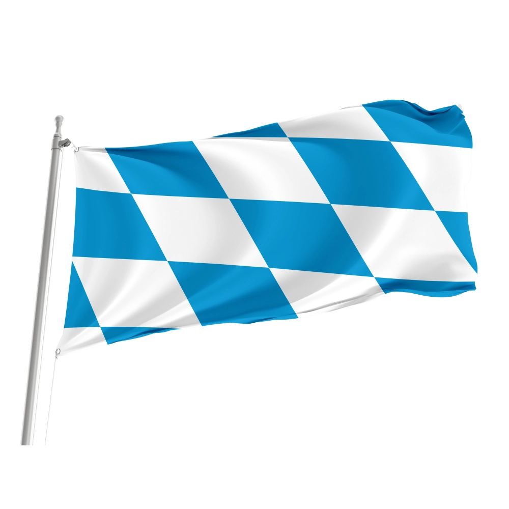 Bavaria Flag for Indoor & Outdoor Use Bavaria Flag for Indoor & Outdoor Use
