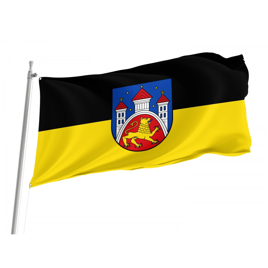 Flag Of Göttingen, Patriotic Flags, Unique Design Print, Flags For Indoor & Outdoor Use - High Quality Lower Saxony for Indoor and Outdoor Use