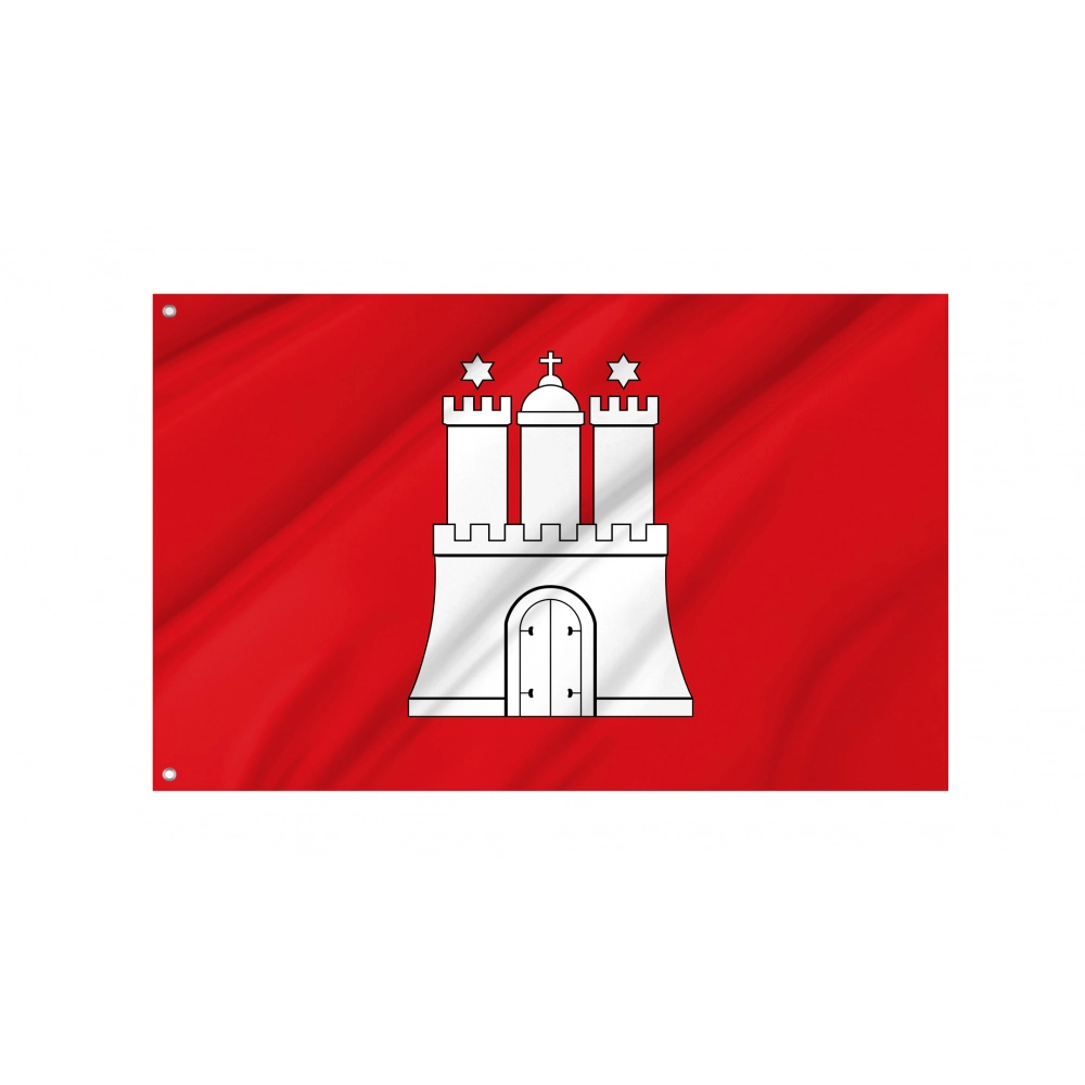 Hamburg Flag for Indoor & Outdoor Use