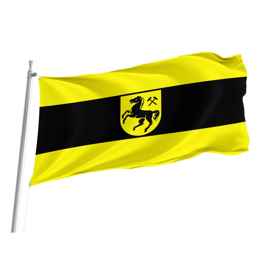 Flag Of Herne, Patriotic Flags, Unique Design Print, Flags For Indoor & Outdoor Use - High Quality North Rhine Westphalia for Indoor and Outdoor Use