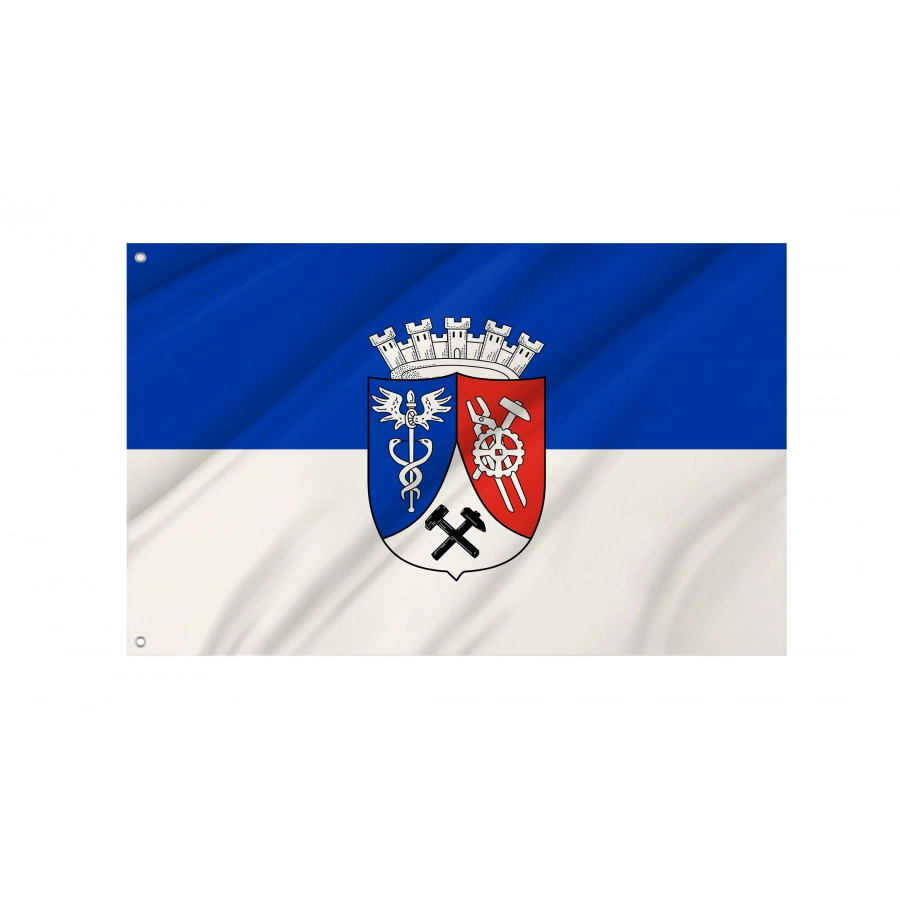 Flag Of Oberhausen, Patriotic Flags, Unique Design Print, Flags For Indoor & Outdoor Use - High Quality North Rhine Westphalia for Indoor and Outdoor Use