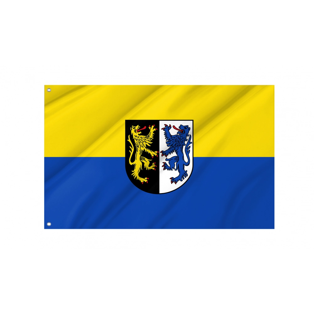 Flag of District of Kusel, Patriotic Flags, Unique Design Print, Flags for Indoor & Outdoor Use