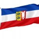 Schleswig-Holstein State Flag for Indoor & Outdoor Use - Imagine 1