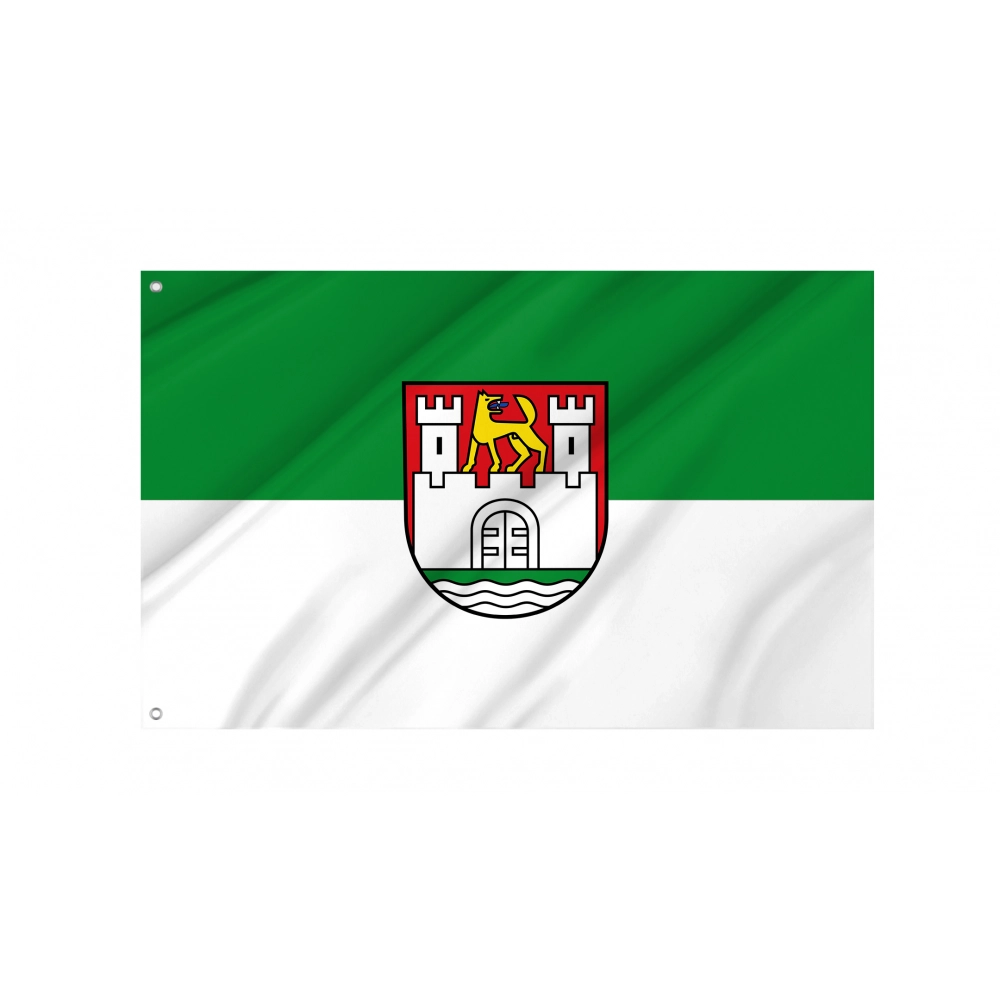 Wolfsburg Flag for Indoor & Outdoor Use