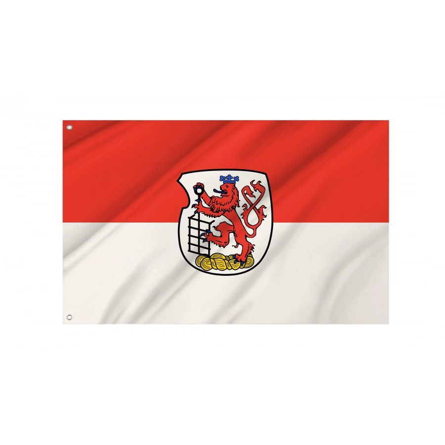 Flag Of Wuppertal, Patriotic Flags, Unique Design Print, Flags For Indoor & Outdoor Use - High Quality North Rhine Westphalia for Indoor and Outdoor Use