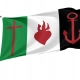 Areopagus of Eastern Continental Greece (1821-1825) Flag for Indoor & Outdoor Use - Imagine 1