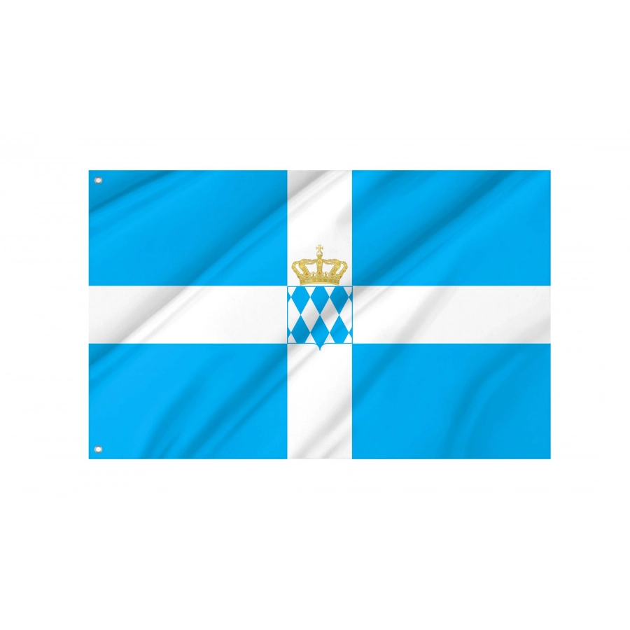 Naval Royal Standard of Greece (1833-1858) Flag, GRC21