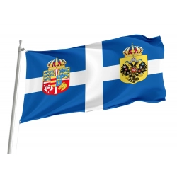 Standard of Queen Olga of Greece Flag for Indoor & Outdoor Use