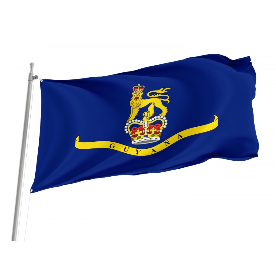 Flag Of Governor-General Of Guyana 1966-1970, Patriotic Flags, Unique Design Print, Flags For Indoor & Outdoor Use - High Quality Historical Flags for Indoor and Outdoor Use