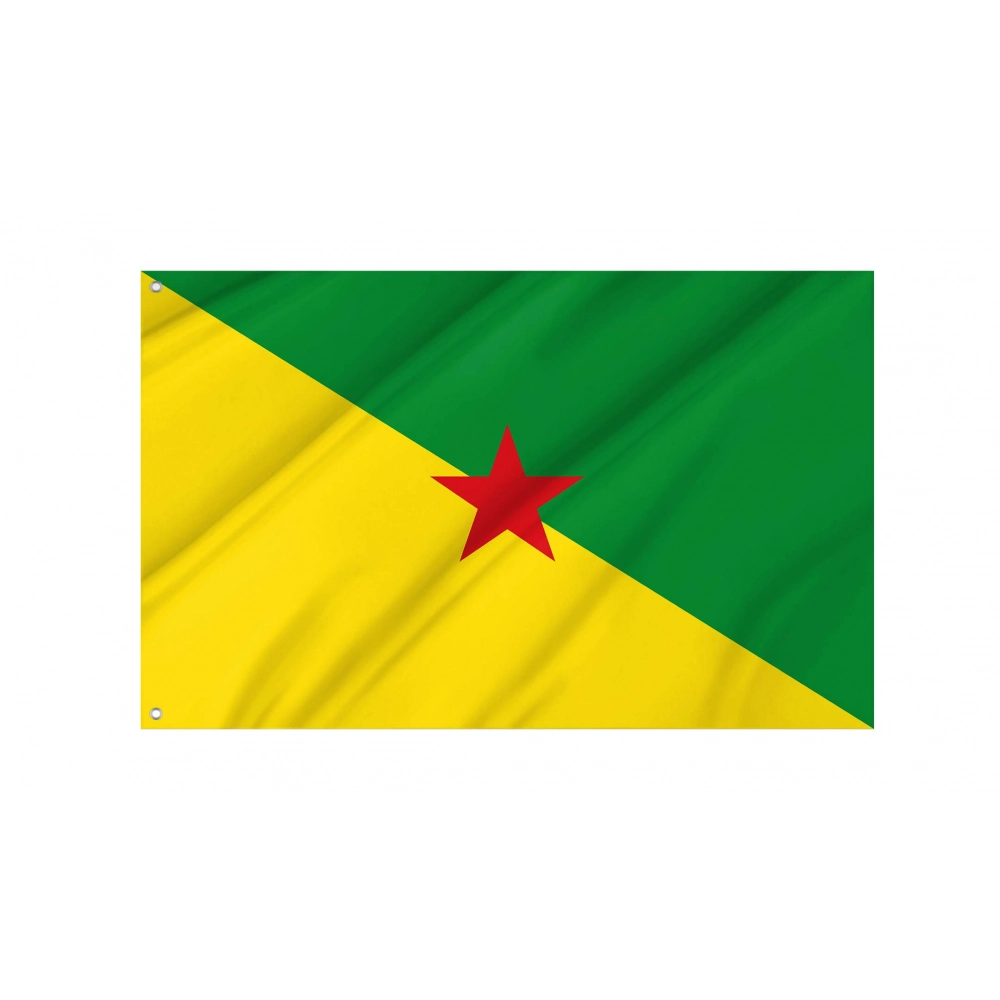 French Guiana Flag for Indoor & Outdoor Use