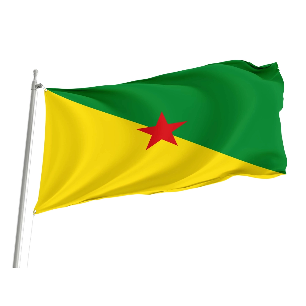French Guiana Flag for Indoor & Outdoor Use