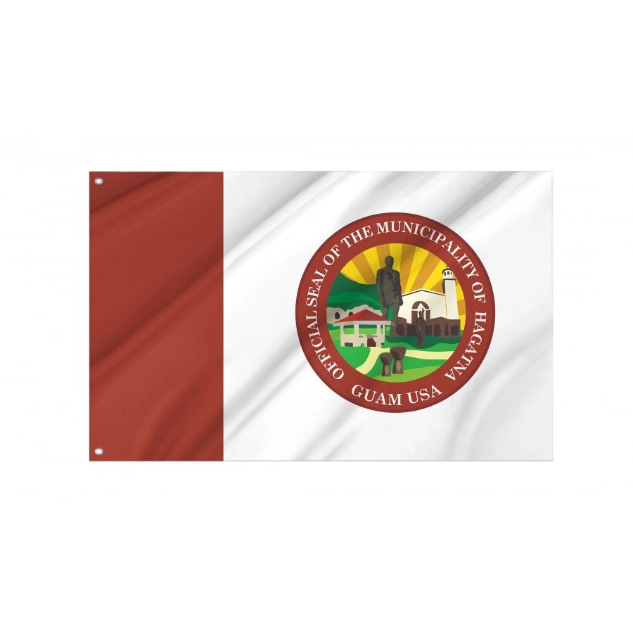 Hagåtña Flag for Indoor & Outdoor Use, GUM02