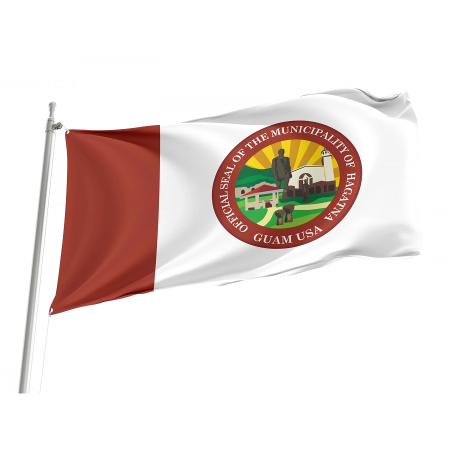Hagåtña Flag for Indoor & Outdoor Use, GUM02