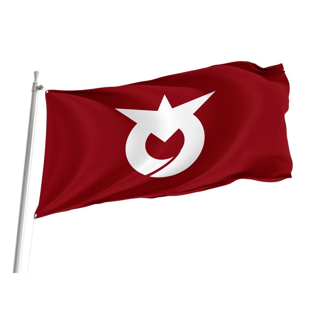 Aikawa, Akita 1956-2005 Flag for Indoor & Outdoor Use