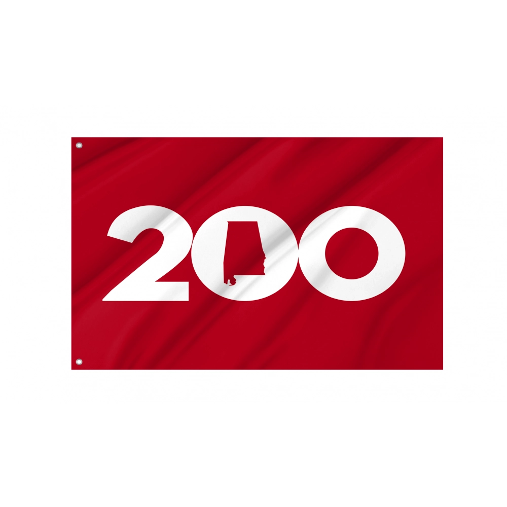 Alabama Bicentennial Flag for Indoor & Outdoor Use Alabama Bicentennial Flag for Indoor & Outdoor Use