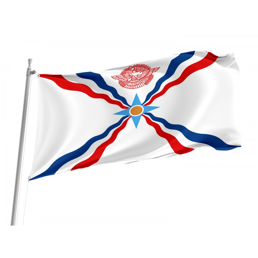 Flag Of Assyria, Patriotic Flags, Unique Design Print, Flags For Indoor & Outdoor Use - High Quality Historical Flags for Indoor and Outdoor Use
