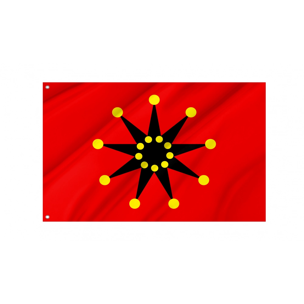 Chinese-Army Wuhan Flag 1911-1928 18 dots for Indoor & Outdoor Use