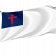 Christian Flag for Indoor & Outdoor Use - Imagine 1