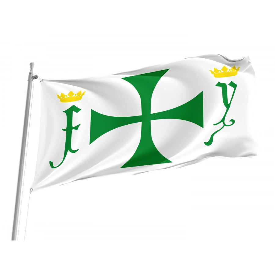 Christopher Columbus Flag, Unique Design Print - High Quality Historical Flags for Indoor and Outdoor Use