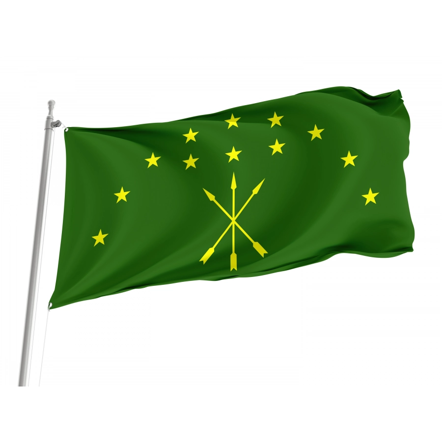 Flag Of Circassian, Patriotic Flags, Unique Design Print, Flags For Indoor & Outdoor Use - High Quality Historical Flags for Indoor and Outdoor Use