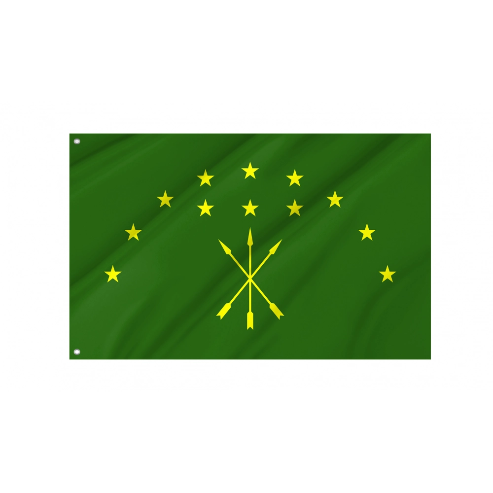 Circassian Flag for Indoor & Outdoor Use