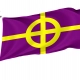 Cross of Neith Flag for Indoor & Outdoor Use - Imagine 1