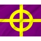 Cross of Neith Flag for Indoor & Outdoor Use - Imagine 2