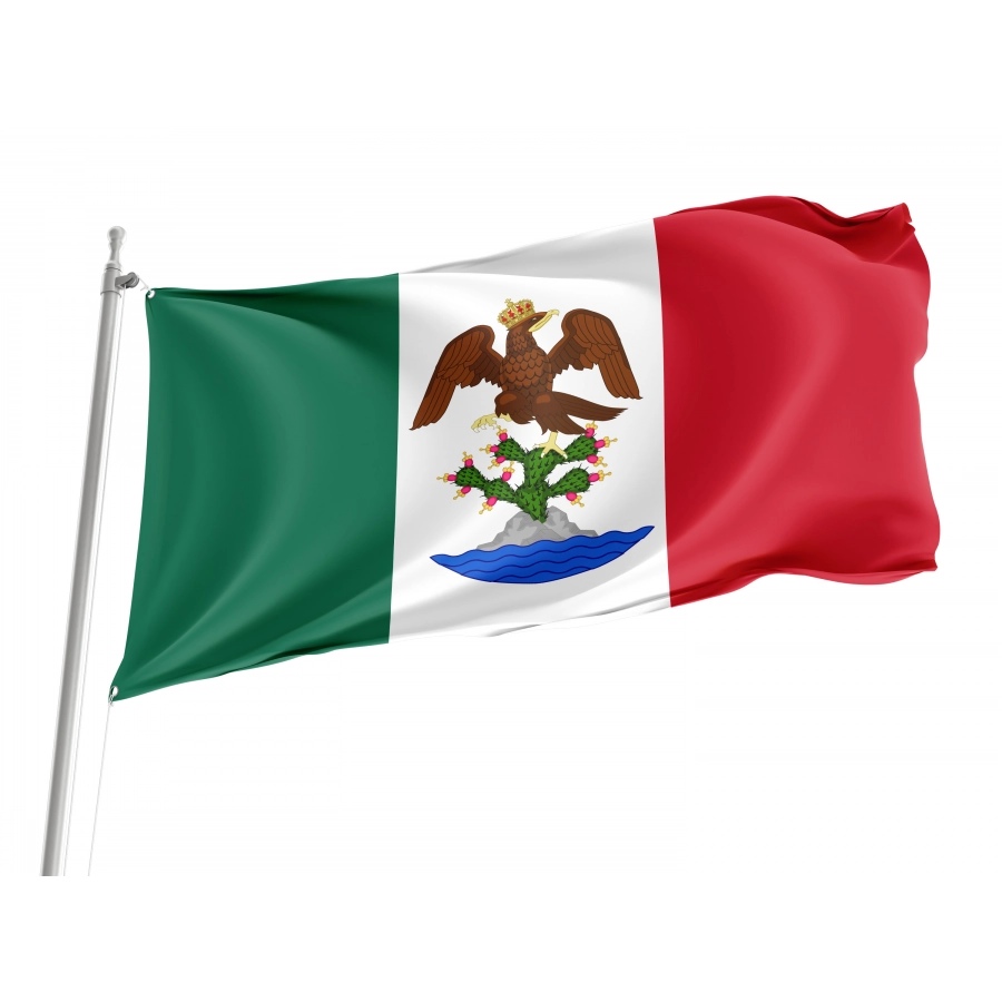 Flag Of First Mexican Empire, Patriotic Flags, Unique Design Print, Flags For Indoor & Outdoor Use - High Quality Mexico for Indoor and Outdoor Use