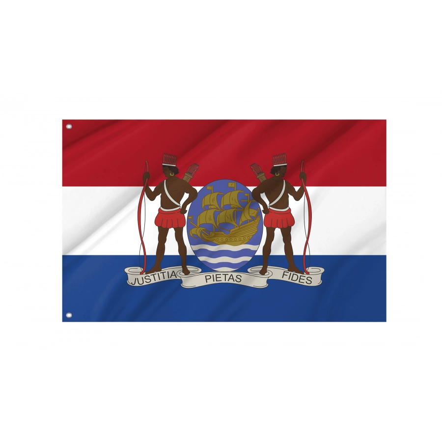 Flag Of Dutch Colony Of Suriname 19Th Century, Patriotic Flags, Unique Design Print, Flags For Indoor & Outdoor Use - High Quality Historical Flags for Indoor and Outdoor Use