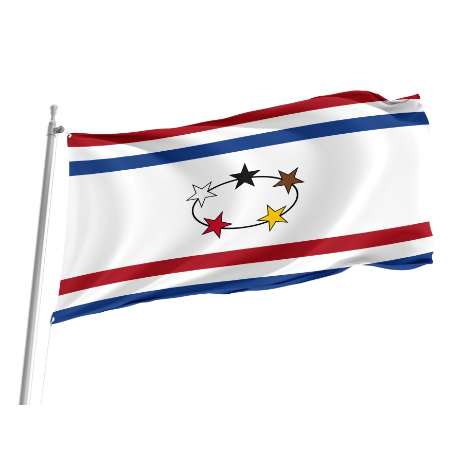 Flag Of Governor Of Dutch Guyana 1966-1975, Patriotic Flags, Unique Design Print, Flags For Indoor & Outdoor Use - High Quality Historical Flags for Indoor and Outdoor Use