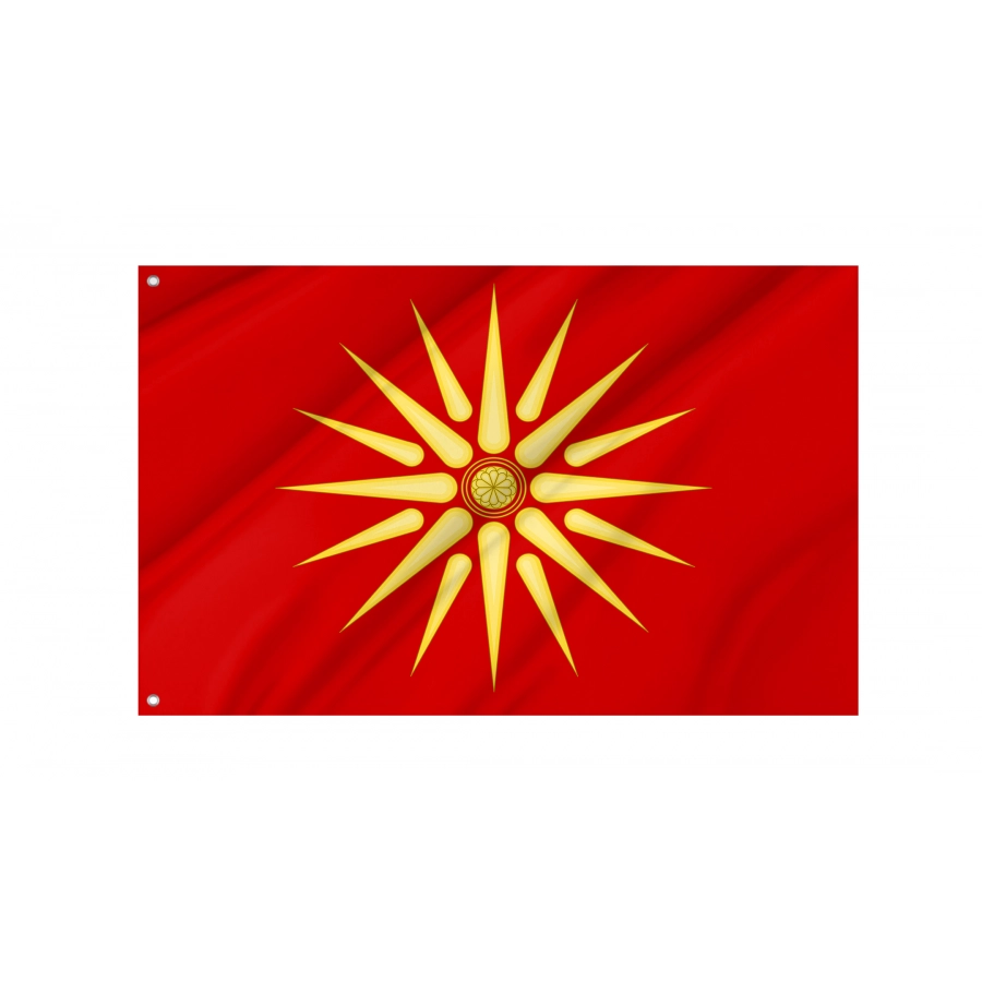 Flag Of Macedonian Empire, Patriotic Flags, Unique Design Print, Flags For Indoor & Outdoor Use - High Quality Historical Flags for Indoor and Outdoor Use
