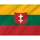 Naval Ensign of Lithuania 1927-1940 Flag for Indoor & Outdoor Use - Imagine 2